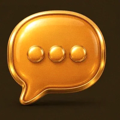 Chat bubble icon — Richard