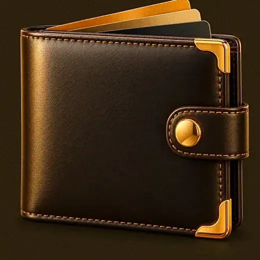 Leather wallet — Richard