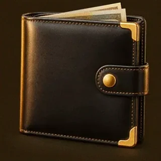 Leather wallet — Richard