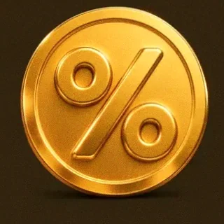 Gold percent coin — Richard