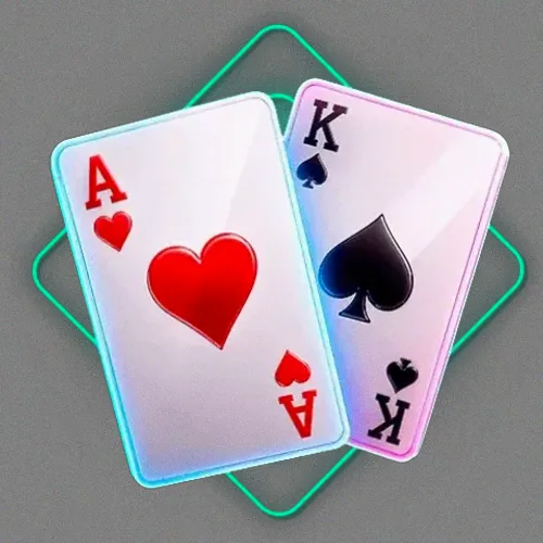 Ace and king playing cards