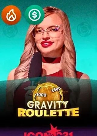 Gravity Roulette live game cover