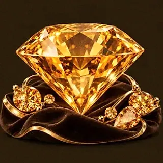 Faceted diamond gemstone — Richard