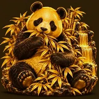 Panda eating bamboo — Richard