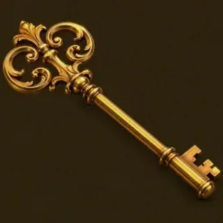 Ornate antique key — Richard
