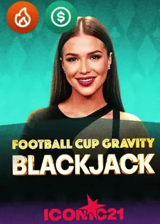 Football Cup Gravity Blackjack live game cover
