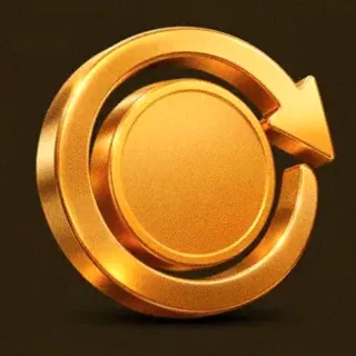 Gold circular arrow — Richard